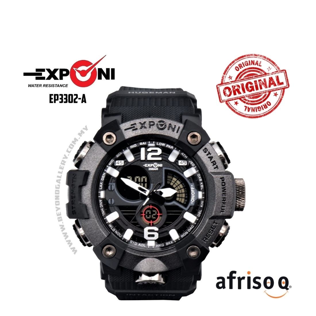 ساعة Expcni رياضية متعددة الوظائف مقاومة للماء